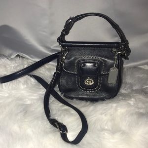 Small Navy Coach purse